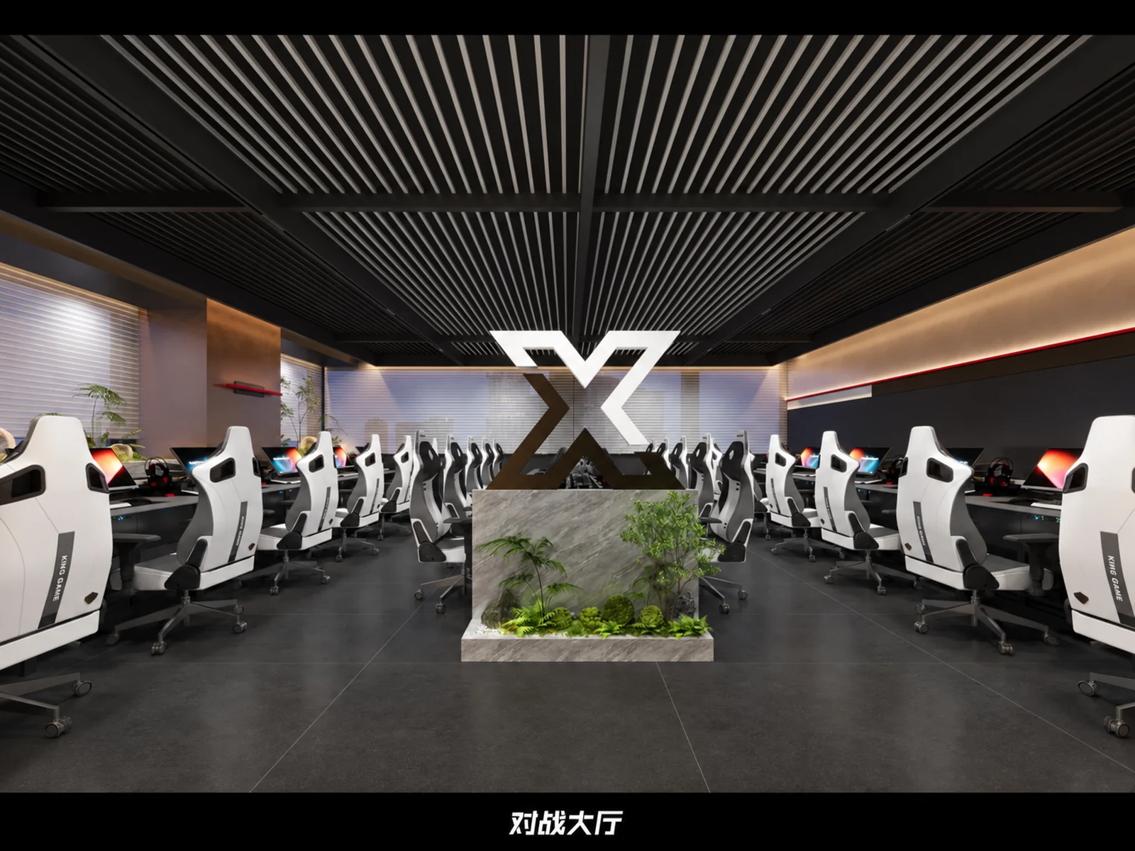 Macau · Gaming arena — Design rendering
